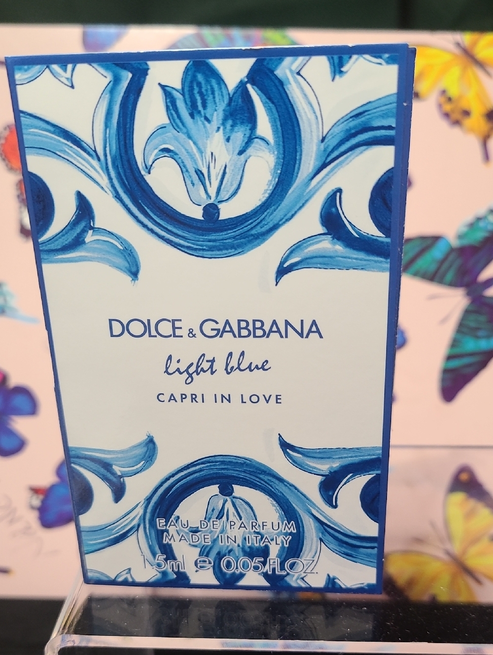 Dolce & Gabbana Light Blue Capri In Love - Blue